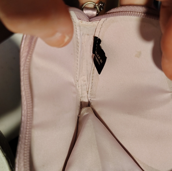 Coach Lavender Heart Leather Pouch - Picture 5 of 5